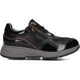 Dames Veterschoenen Xsensible Lima Black Combi Zwart