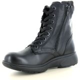 Xsensible - 30226.5 - Veterboot - Zwart - Leer - Uitneembaar Voetbed
