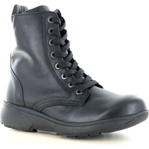 Xsensible - 30226.5 - Veterboot - Zwart - Leer - Uitneembaar Voetbed
