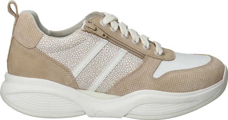 Xsensible - SWX3 Stretchwalker - Sneaker - Sand Combi - Nappa-leer