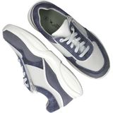 Xsensible - SWX11 Stretchwalker Sneakers - Dames - Blauw - Stretchleer