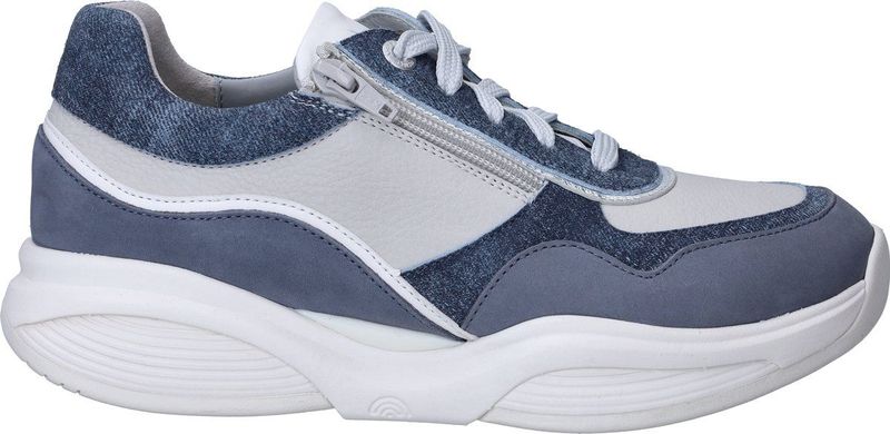 Xsensible - SWX11 Stretchwalker Sneakers - Dames - Blauw - Stretchleer