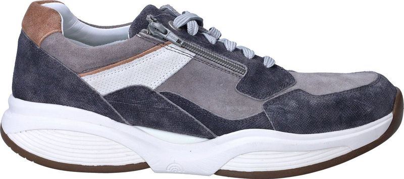 Xsensible - SWX14 Stretchwalker - Sneaker - Grijs - Stretchsilky en Nubuckleer