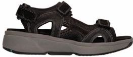 Xsensible - Timor Stretchwalker - Sandaal - Zwart - Stretch Lycra