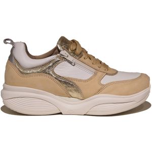 Xsensible - Stretchwalker 32004.3 - Damessneaker - Zwart - Leer/Textiel