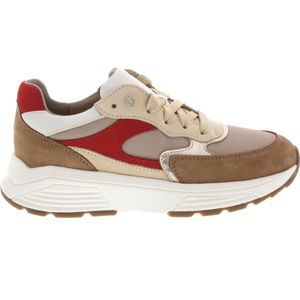Xsensible - Ponte Vecchio - Dames Sneakers - Bruin Combi - Leer