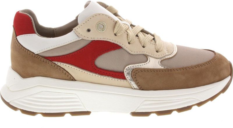 Xsensible - Ponte Vecchio - Dames Sneakers - Bruin Combi - Leer