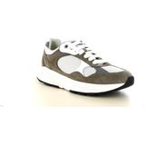 Xsensible - Helix 530 - Lage Sneakers - Taupe Combi - Leer/Mesh