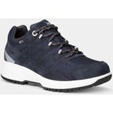 Xsensible - Bergen Stretchwalker - Wandelschoen - Navy - Leer/Mesh