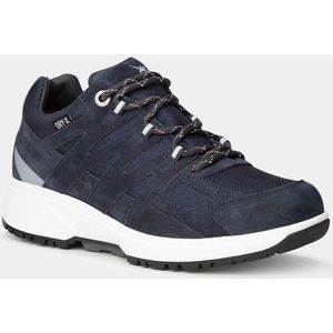 Xsensible - Bergen Stretchwalker - Wandelschoen - Navy - Leer/Mesh