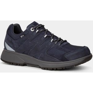 Xsensible - Bergen Stretchwalker - Wandelschoen - Navy - Ademend Mesh - Leren Overlays