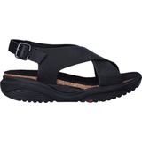Xsensible - Corfu Stretchwalker - Sandaal - Zwart - Leer