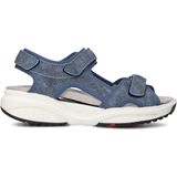 Xsensible - Nikiti - Sandaal - Jeans - Leer/Neopreen