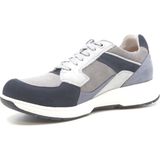 Xsensible - Zurich Stretchwalker - Sneaker - Navy Combi - Stretch Silky/Nubuckleer