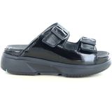 Xsensible - Stretchwalker 30707.5 - Slipper - Zwart - Lakleer