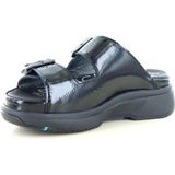 Xsensible - Stretchwalker 30707.5 - Slipper - Zwart - Lakleer