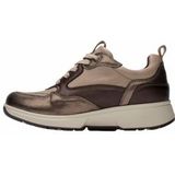 Xsensible - Grenoble - Sneakers - Beige - Leer en Metallic