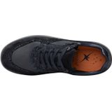 Xsensible - Lima - Sneakers - Donker - Leer - Stretchwalker Technologie
