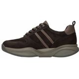 Xsensible - 30073.2 - Casual Veterschoen - Dark Brown Combi - H-wijdte