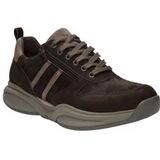 Xsensible - 30073.2 - Casual Veterschoen - Dark Brown Combi - H-wijdte