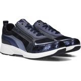 Xsensible - 30222.2 - Veterschoenen - Blauw combi