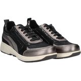 Xsensible - Valletta - Dames Sneaker - Old Silver Combi - Leer/Nubuck