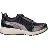 Xsensible - Valletta - Dames Sneaker - Old Silver Combi - Leer/Nubuck