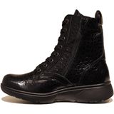 Xsensible - Albi H - Laarzen - Zwart - Uitneembaar Voetbed