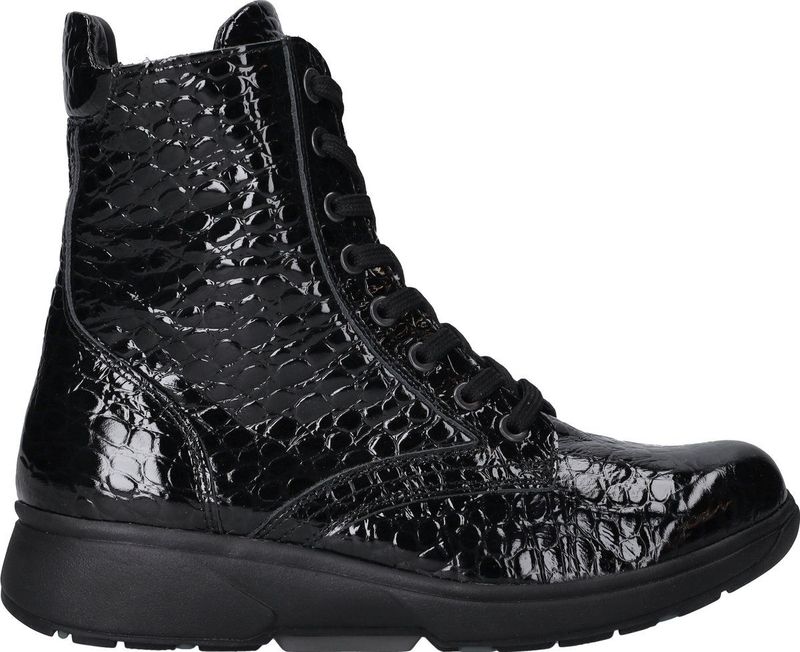 Xsensible - Albi H - Laarzen - Zwart - Uitneembaar Voetbed