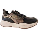 Xsensible - 32004.3 - Veterschoenen - Black Combi - Wijdte H