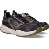 Xsensible - 32004.3 - Veterschoenen - Black Combi - Wijdte H