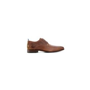 Rehab - Greg Wall - Geklede Schoen - Cognac - Buffalo Leer