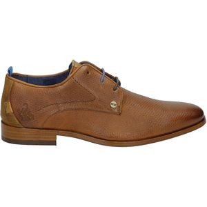 Rehab - Greg Wall - Geklede Schoen - Cognac - Buffalo Leer
