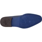 Rehab - Falco Tile - Geklede Schoen - Blauw - Leer - Relief Patroon