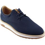 Rehab Nolan Knit Donkerblauw Heren Veterschoenen