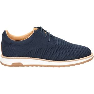 Rehab Nolan Knit Donkerblauw Heren Veterschoenen