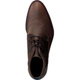 Rehab - Salvador Zig Zag - Nette Schoen - Bruin - Leer