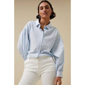 102005 Sarah chambray blouse