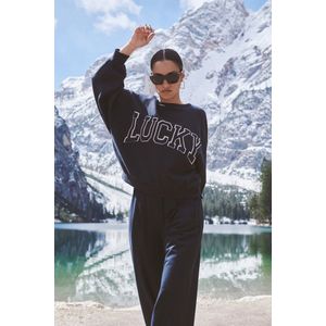 By-Bar, Dames, Sweatshirts & Hoodies, Blauw, Maat: S