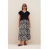 By-Bar Amsterdam 25118107 juta shade skirt