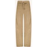 Jeans - Stone Sand - Begum - Casual Broek - Biologisch Katoen - Hoge Taille - 5 Zakken