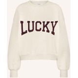 Bibi - Patchwork Sweater - Oyster Melee - 80% Katoen 20% Polyester