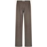 Lissa - Herringbone Pants - Biscuit - 65% Polyester - 19% Lurex - 14% Viscose - 2% Elasthane