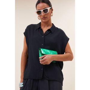 Kiek - Viscose Top - Graphite - 100% Ecovero Viscose