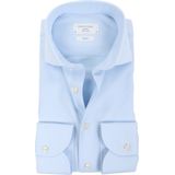 Profuomo - Travel Shirt - Lichtblauw - Katoen - Non Iron