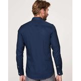 Profuomo Overhemd Super Slim Fit Stretch Navy