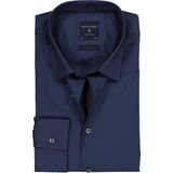 Profuomo Overhemd Super Slim Fit Stretch Navy