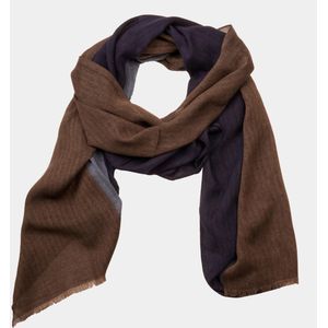 Profuomo Shawl scarf woven olive ppqs30018c/