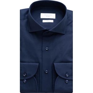 Profuomo - Overhemd - Navy - Royal Twill - Slim Fit