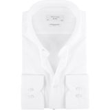 Profuomo - Overhemd - Wit - Japanese Knitted - Heren - Slim Fit